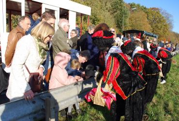 Sint Maarten op bezoek in Lovendegem